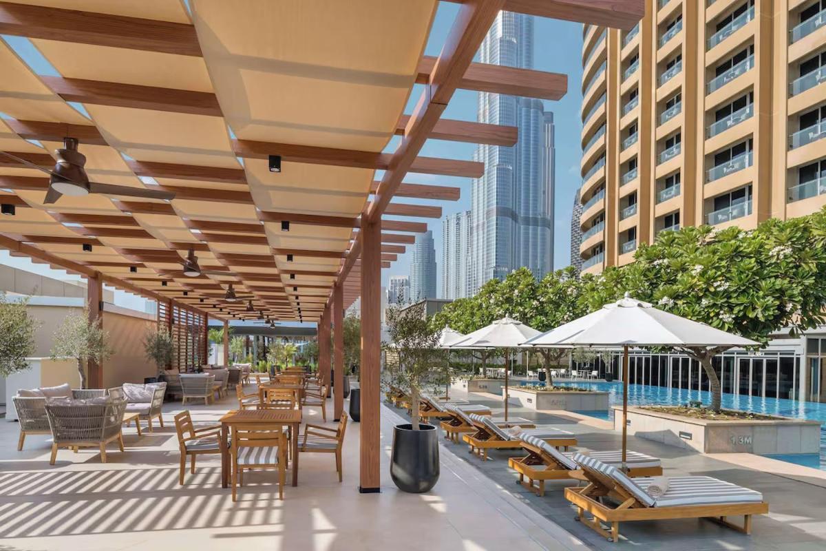 Emaar Fashion Avenue One Bedroom - Formerly Address Dubai Mall Four Apple Holiday Homes Bagian luar foto